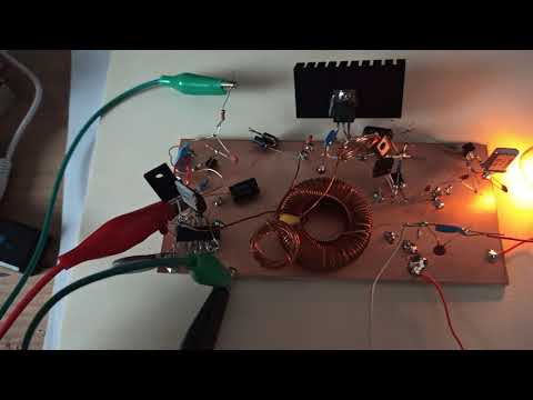 Kurzwellensender auf Platine aufgebaut ELH#87