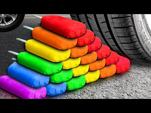 10 Minutes Crushing Experiments! Car vs Crunchy & Soft Things! Coca-Cola, Fanta, Mirinda, Mnt Dew