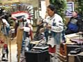 Этно группа(Индейцы) в торговом центре в Уфе 