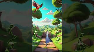 Crazy Alien Dance Challenge - Can you do this? 🛸 #alien #dance greensceern #aliendance