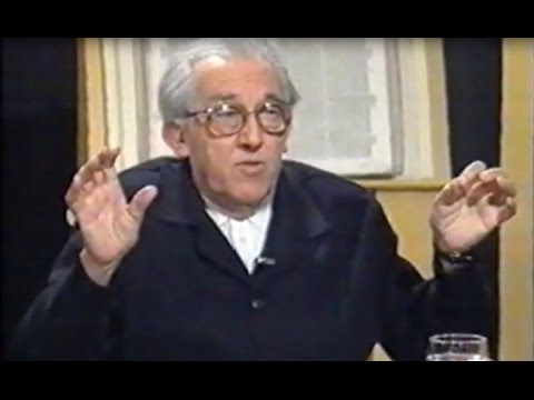 Gustavo Bueno en "Negro sobre Blanco", año 2000