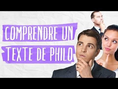 Text explanation - Philosophy - Terminale