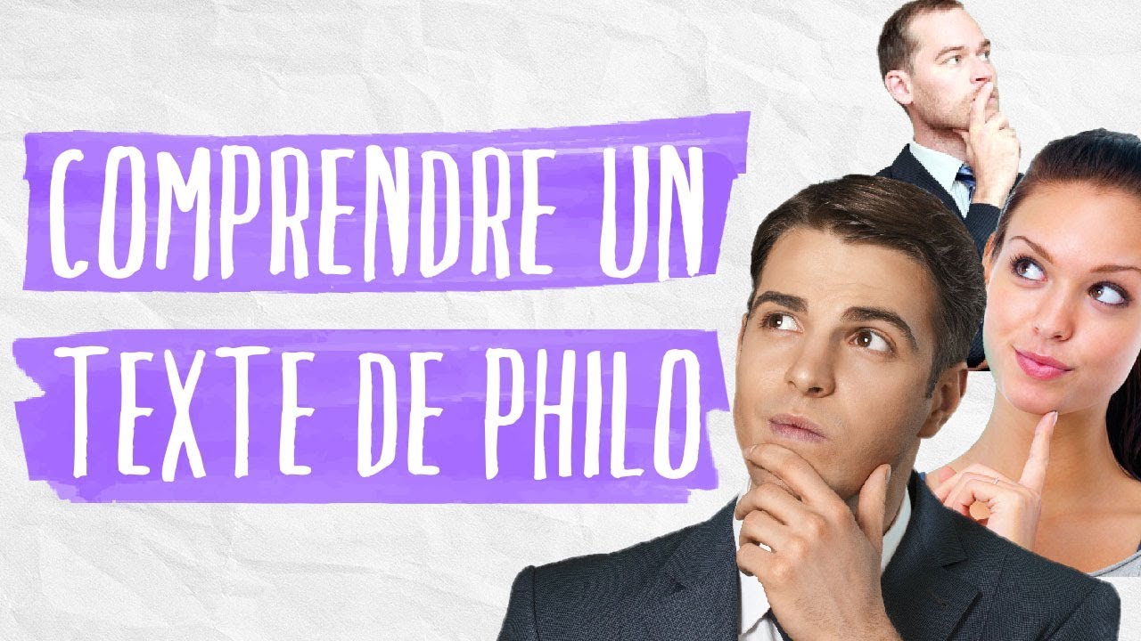 Text explanation - Philosophy - Terminale