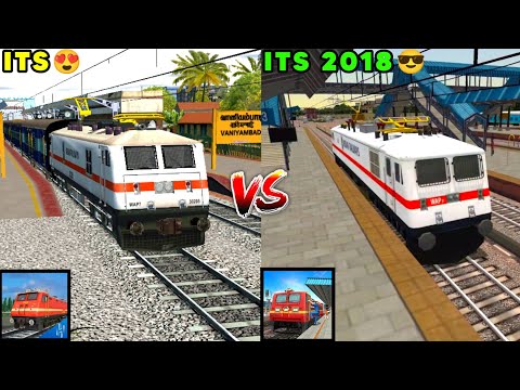 Indian Train Simulator V/S Indian Train Simulator 2018 | Best Comparison | RGI |