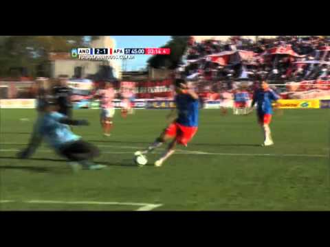 Pudo ganar por más diferencia. Los Andes 2 - Atl. Paraná 1. Fecha 14. B Nacional 2015. FPT