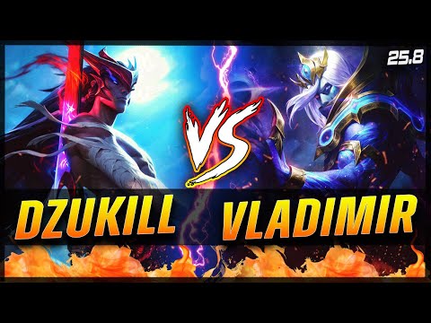 Dzukill - Yone vs Vladimir TOP Patch 25.8 - Grandmaster Yone Gameplay