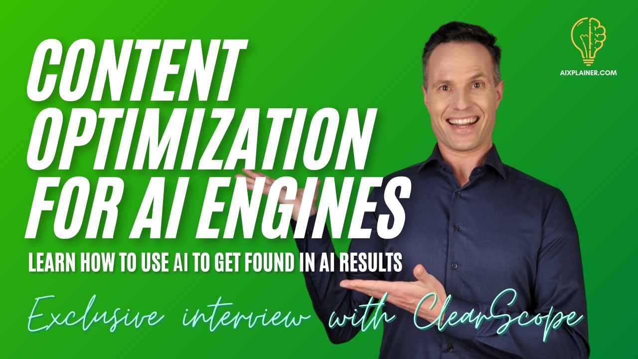 The future of content optimization for AI (GEO) Exclusive interview with ClearScope