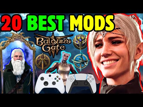 20 BEST CONSOLE MODS in Baldur's Gate 3 PS5 / Xbox