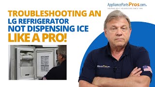 Why Your LG Refrigerator Won't Dispense Ice and How to Fix It