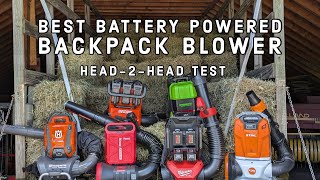 Battery Powered Backpack Blower Comparison