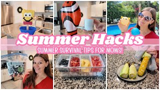 ☀️ Mom Hacks to Survive Summer Without Losing Your Mind | Summer Life Hacks for Moms 2025