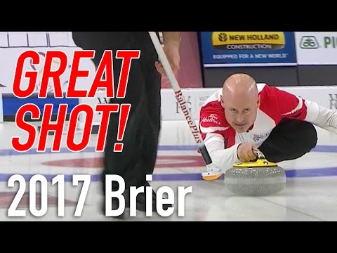 2017 Tim Hortons Brier - Kevin Koe Triple for 3 - Brier Final