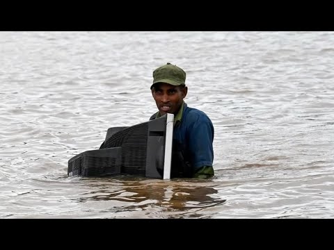ASÍ están las Calles de La Habana después del paso del HURACÁN MELISA.No hay Luz ni Agua