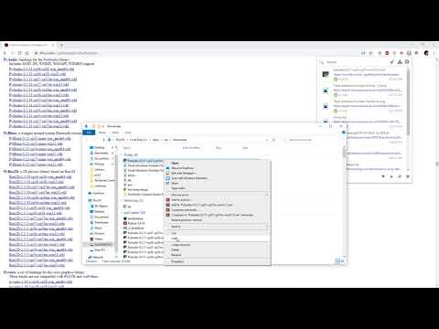 How To Install Pyaudio Successfully Windows 10 Pip Whl Python 3 6