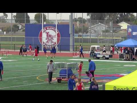 FSB & JVB 800m vs Servite & Rosary 3-7-18 - Los Alamitos Boys