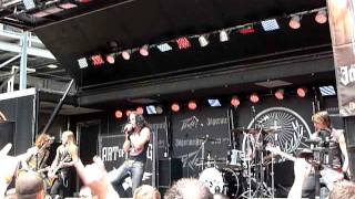Art of Dying &quot;Whole World&#39;s Crazy&quot; Rock On The Range 2011, Columbus, OH live