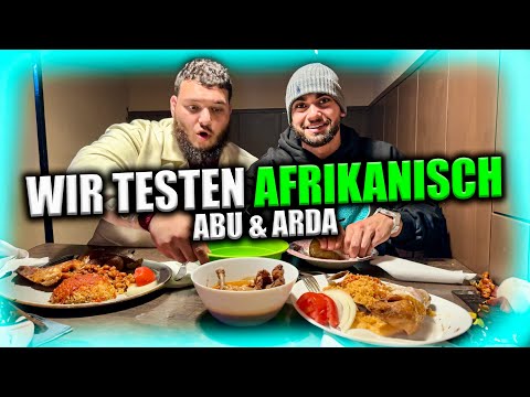 Wie Gut Schmeckt FUFU? 😱 | Testen Mit @AbuGoku9999  | Food Tour | Arda Saatci