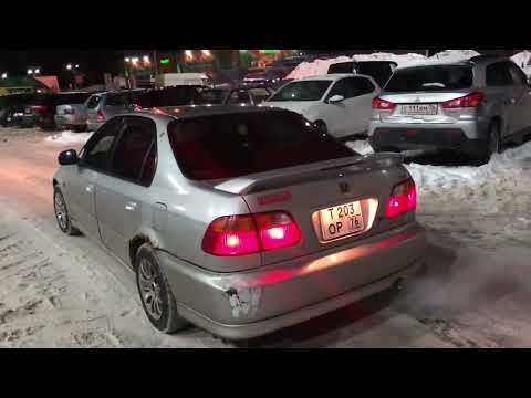 Thumbnail for Honda Civic Ferio vi-rs d15b Ek3 5Zigen border 304 exhaust sound звук выхлопа by Honda Civic