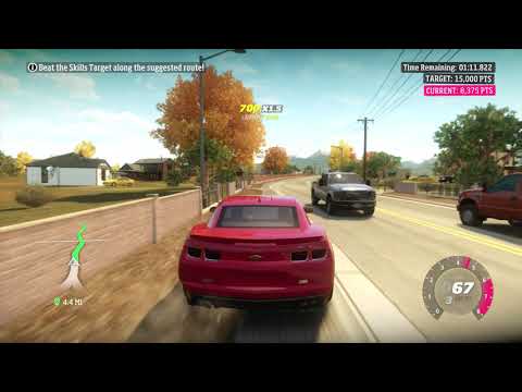 Forza Horizon Walkthrough Part 48 - "North Carson - Skill Stunt"