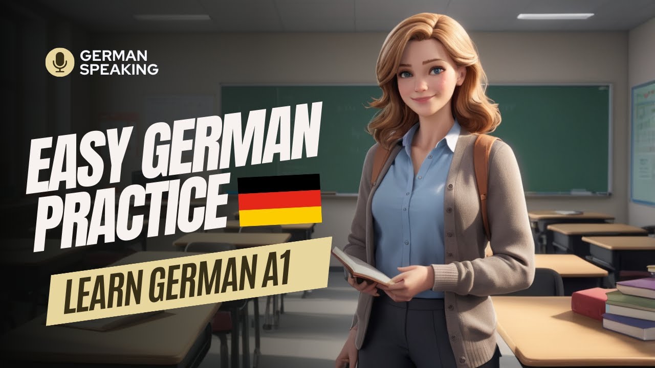 Learn GERMAN Fast with Simple A1 Listening Practice