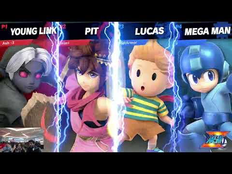 WaveDash 2023 Losers Round 4 - rDNA & Sockem16 Vs. Kyros & Cesar - Doubles