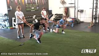 Elite Athletes Developing 💥 Blazing Speed with Loaded Sprints