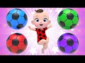 tada~ soccer ball change show nursery rhymes playground color song baby u0026 kids songs