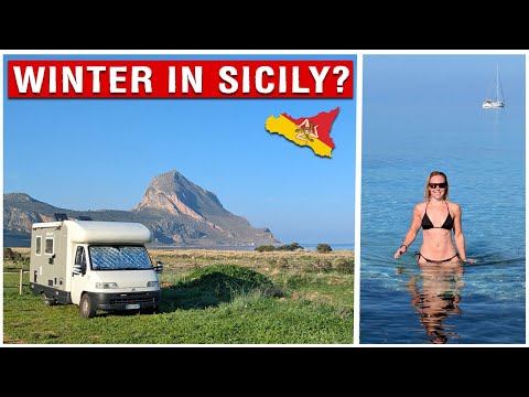 S24EP42 | Did  we make the RIGHT decision to come here? Van life SICILY in Winter..