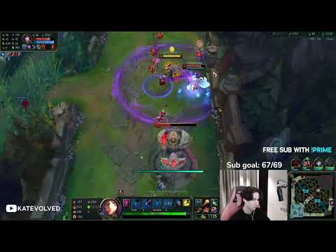 Challenger KR - Katarina vs Ahri - KatEvolved Live VOD [4/24/2022]