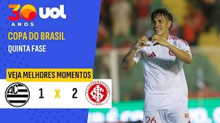 ATHLETIC 1 X 2 INTERNACIONAL | MELHORES MOMENTOS | 5ª FASE COPA DO BRASIL 2026
