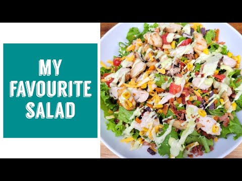 Most satisfying salad ever| Chickfila Cobb Salad
