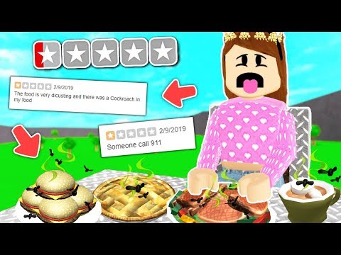 EATING AT THE WORST REVIEWED RESTAURANT ON BLOXBURG! (Roblox) Video