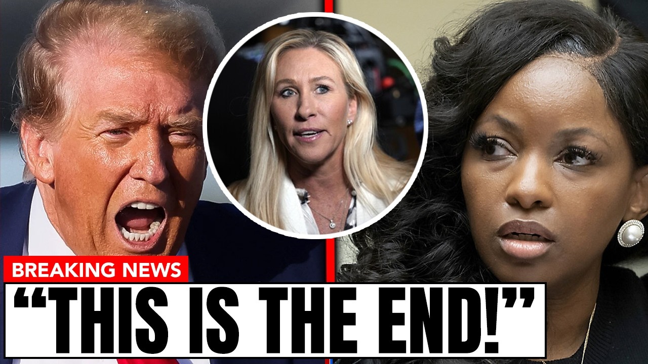 Trump LOSES IT As Jasmine Crockett MOCKS MTG’s Childish Behavior