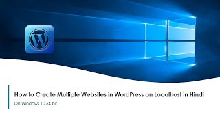 How to Create Multiple Websites in WordPress on Localhost [in Hindi]