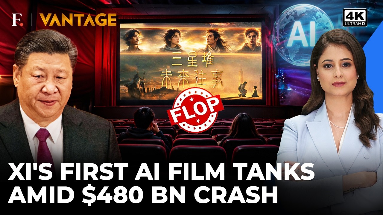 China's AI Bubble Bursts: First Movie Flops Spectacularly Amid $480 Billion Market Wipeout | Vantage