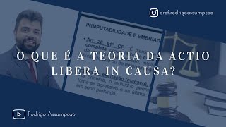 Direito Penal: Parte Geral: O que é a teoria da actio libera in causa?