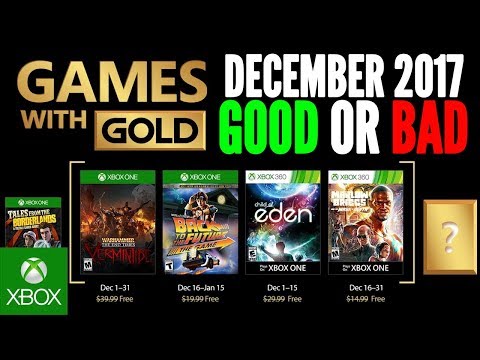 Games with Gold December 2017 Review Xbox One and Xbox 360 Free Games