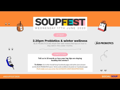 SOUPFEST 2020 - 4 - BLIS PROBIOTICS