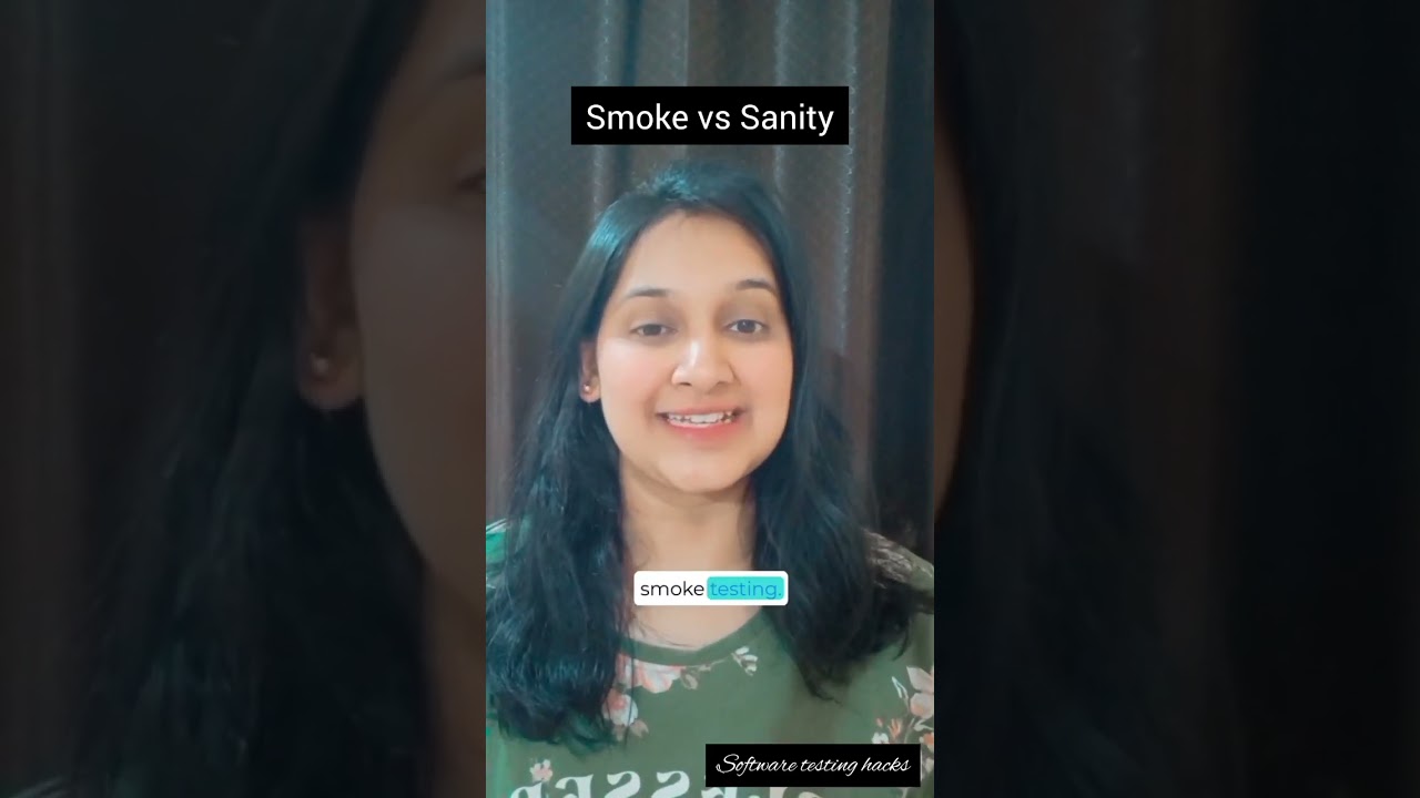 Difference between smoke and Sanity testing