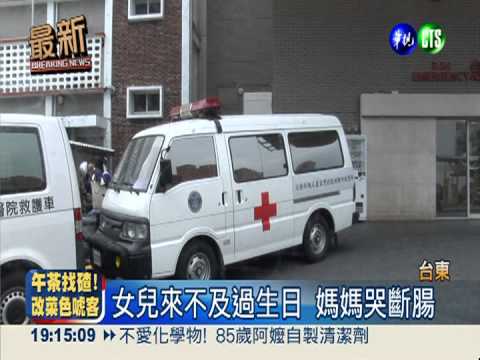 來不及過生日 誤診害死2歲女童