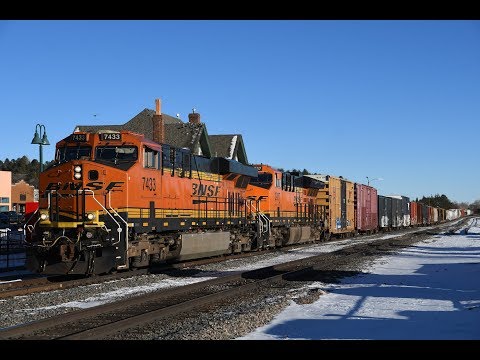 Freight train Madness in Flagstaff, Arizona