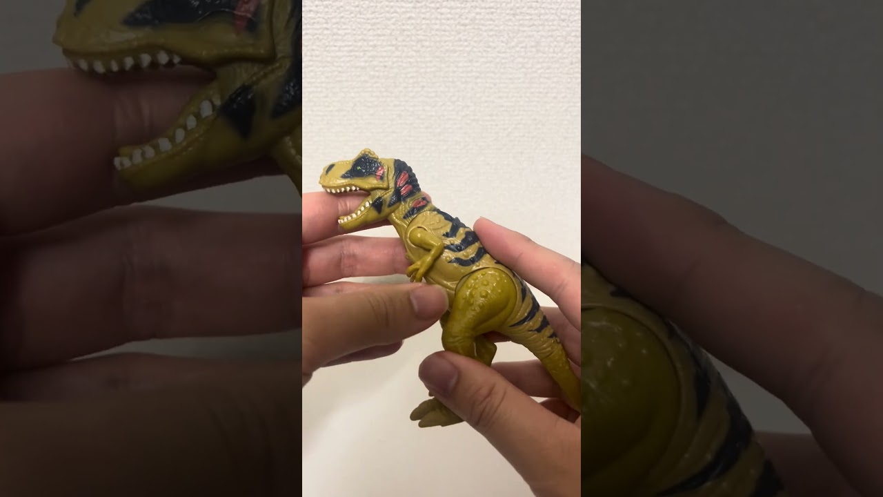 恐竜　フィギュア　chap mei ティラノサウルス　レビュー　Dinosaur figure mini review trex #恐竜フィギュア #dinosaur #dinosauro #恐竜