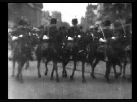 1901 President McKinley and Escort Going to the Capitol