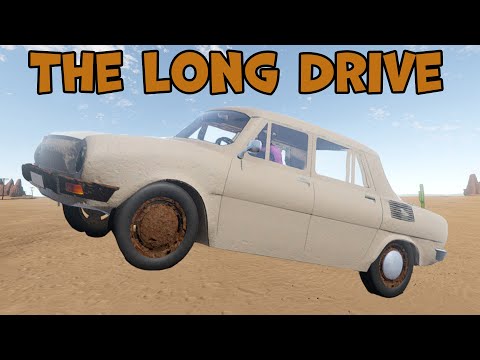 I Found Killer Rabbits In The Desert! [The Long Drive Gameplay]