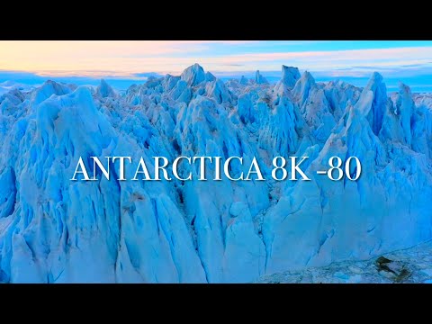 Antarctica in 8k | Drone video DJI