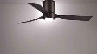 1_Watch A Video About the 56 Casa Vieja Keel Emperial Bronze LED Damp Remote Hugger Ceiling Fan