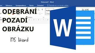 24. Microsoft Word - odebrání pozadí obrázku