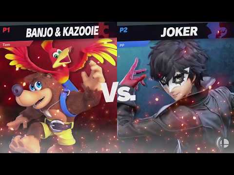 Capt. Pigeon (Banjo) vs PPSD (Joker) - Winners Round 2 - Smash Fight Club 38 @ CBC