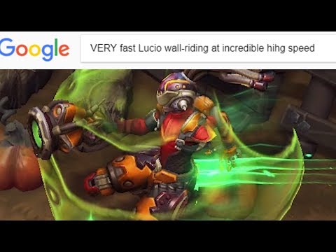 VERY fast Lucio wallriding at incredible hihg speed