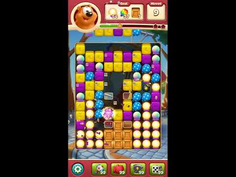 Toon Blast Level 9454 - NO BOOSTERS 🐻🐺🐱 | SKILLGAMING ✔️